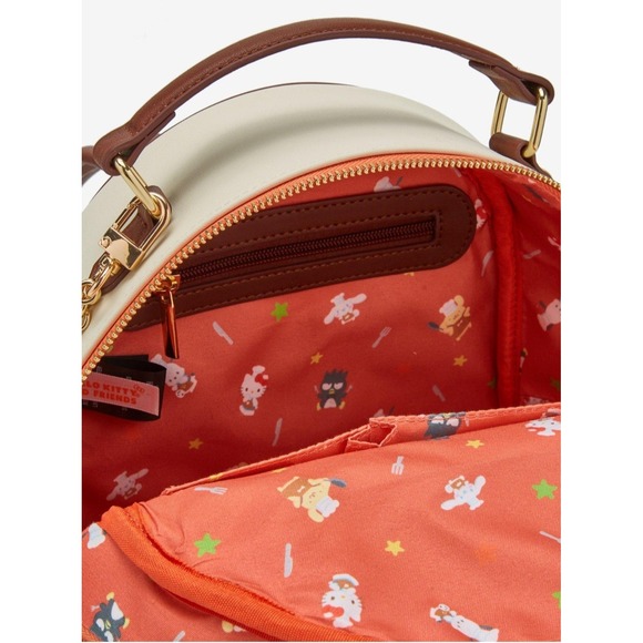 NEW Sanrio Hello Kitty and Friends Bento Box Mini Backpack Artsy Food‎ - Picture 5 of 5